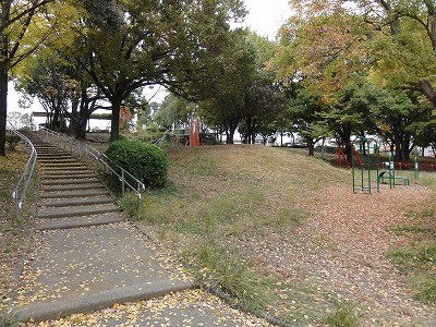 上段からおりてくる階段です。