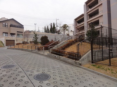 公園入口です。