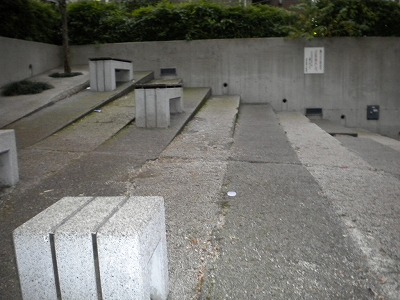 ベンチです。