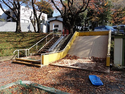 大きなすべり台です。