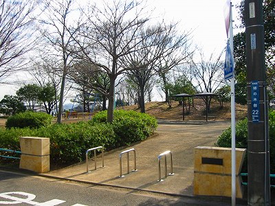 公園の外周です。