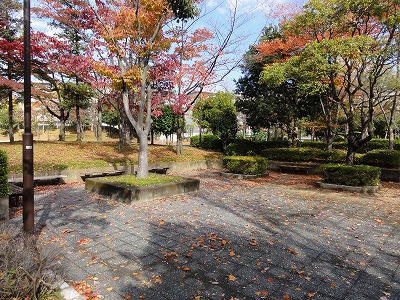 休憩できる広場です。