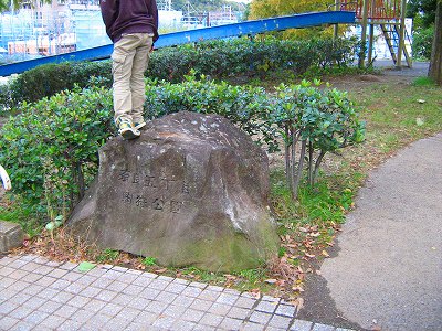 園名石です。