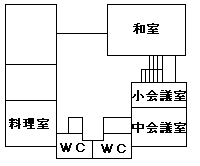 藤が丘地区センター１階の図面