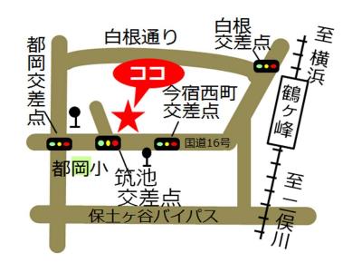 横浜市今宿西地域ケアプラザ地図