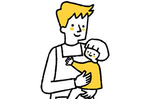 育児相談のイラスト