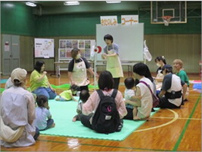 あさひ子育てマルシェ写真