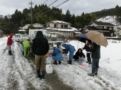 応急給水その1