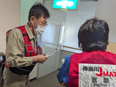 医療局職員のJMAT派遣2