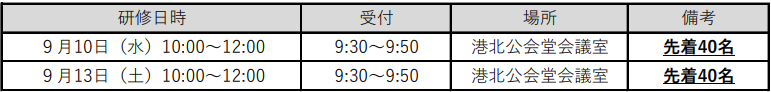 研修Ⅰ
