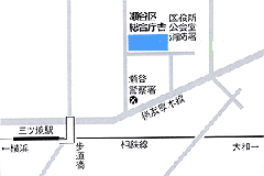 瀬谷消防署への地図