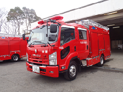 小型水槽車のページに移ります。