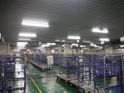 ニチレイ・ロジスティクス関東の照明をLED化した倉庫の画像