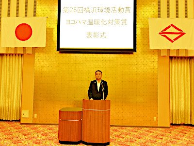 小林副市長祝辞の写真