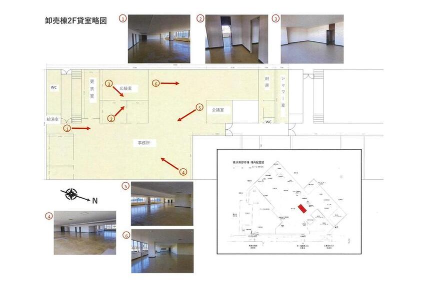 ２階配置図