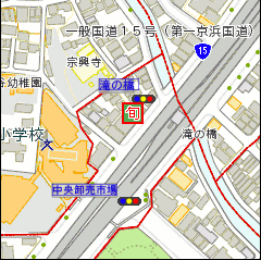 地図を表示しています