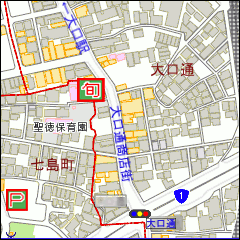 地図を表示しています