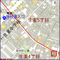 地図を表示しています