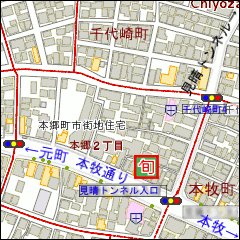 地図を表示しています