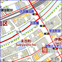 地図を表示しています
