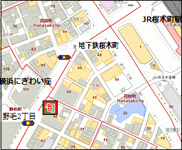 地図を表示しています