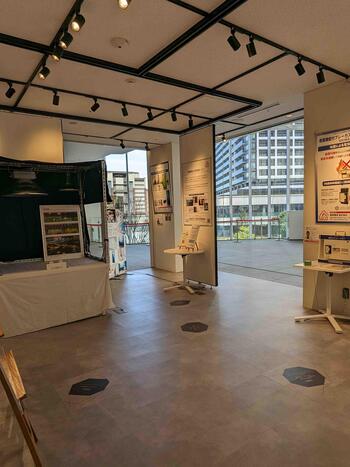 展示の様子の写真３