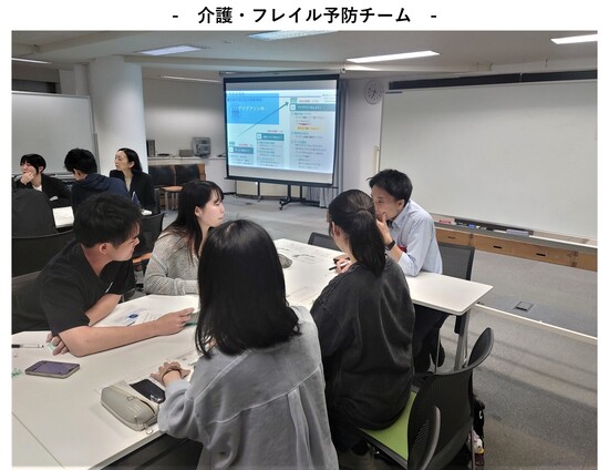 介護・フレイル予防チームの様子