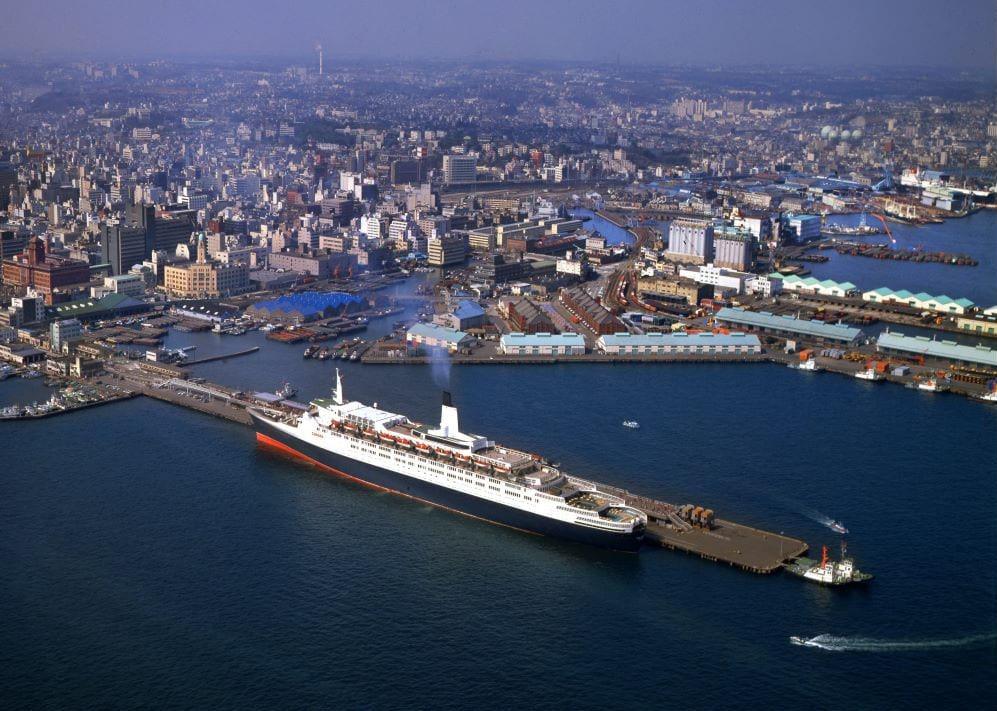横浜港空撮