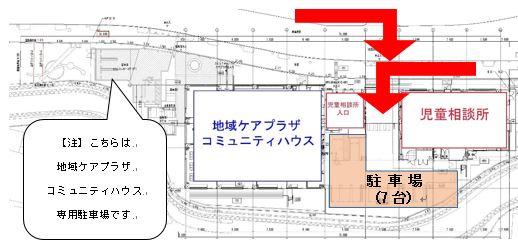 駐車場案内図の画像です