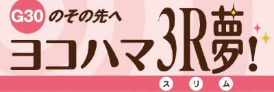 「ヨコハマ３Ｒ夢（スリム）！」ロゴ