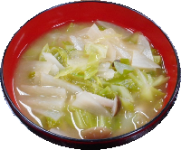 具だくさんの味噌汁
