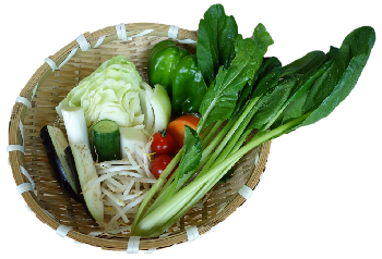野菜350ｇの写真