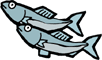 魚のイラスト
