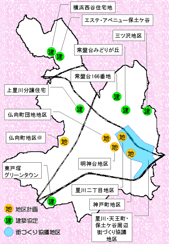 保土ケ谷区図
