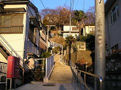 釜台つづら坂遠景