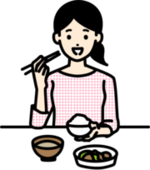 バランスの良い食事をとりましょう