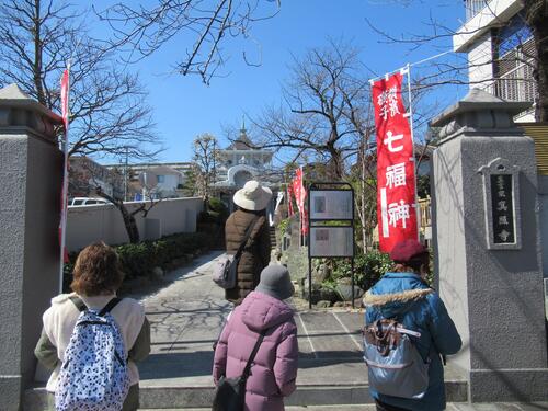 真照寺見学