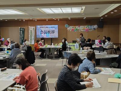 磯子区保健活動推進員会 蟹澤会長よりご挨拶