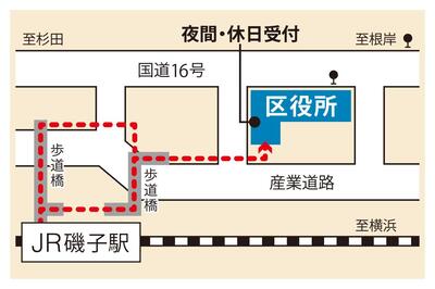 駅からの経路