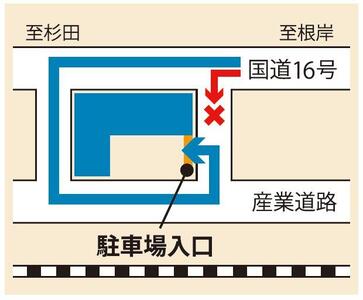 駐車場の入庫