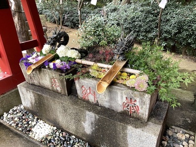 森浅間神社の紅葉