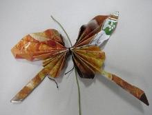 手芸の体験（ちょうちょう飾り）
