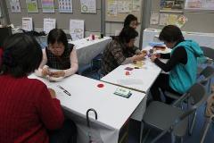 吊るし飾りストラップ作り
