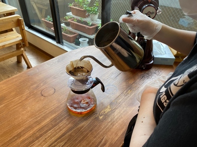 ぴぐれっと3店内の様子コーヒー