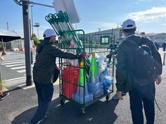 コース設営