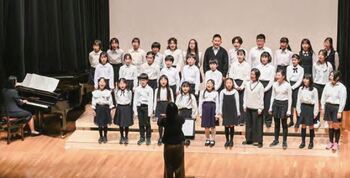 小学校音楽フェスティバルの写真（二谷小学校）