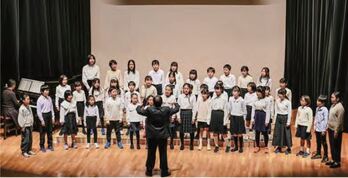 小学校音楽フェスティバルの写真（斎藤分小学校）
