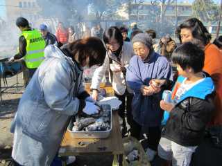 焼き芋大会