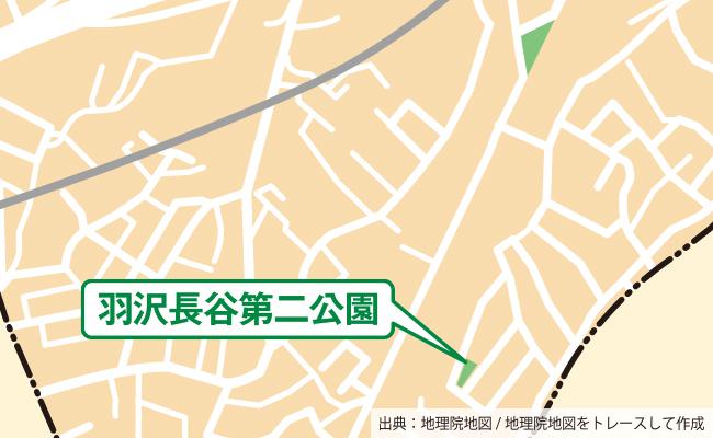 公園の位置図