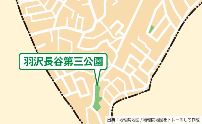 公園の位置図